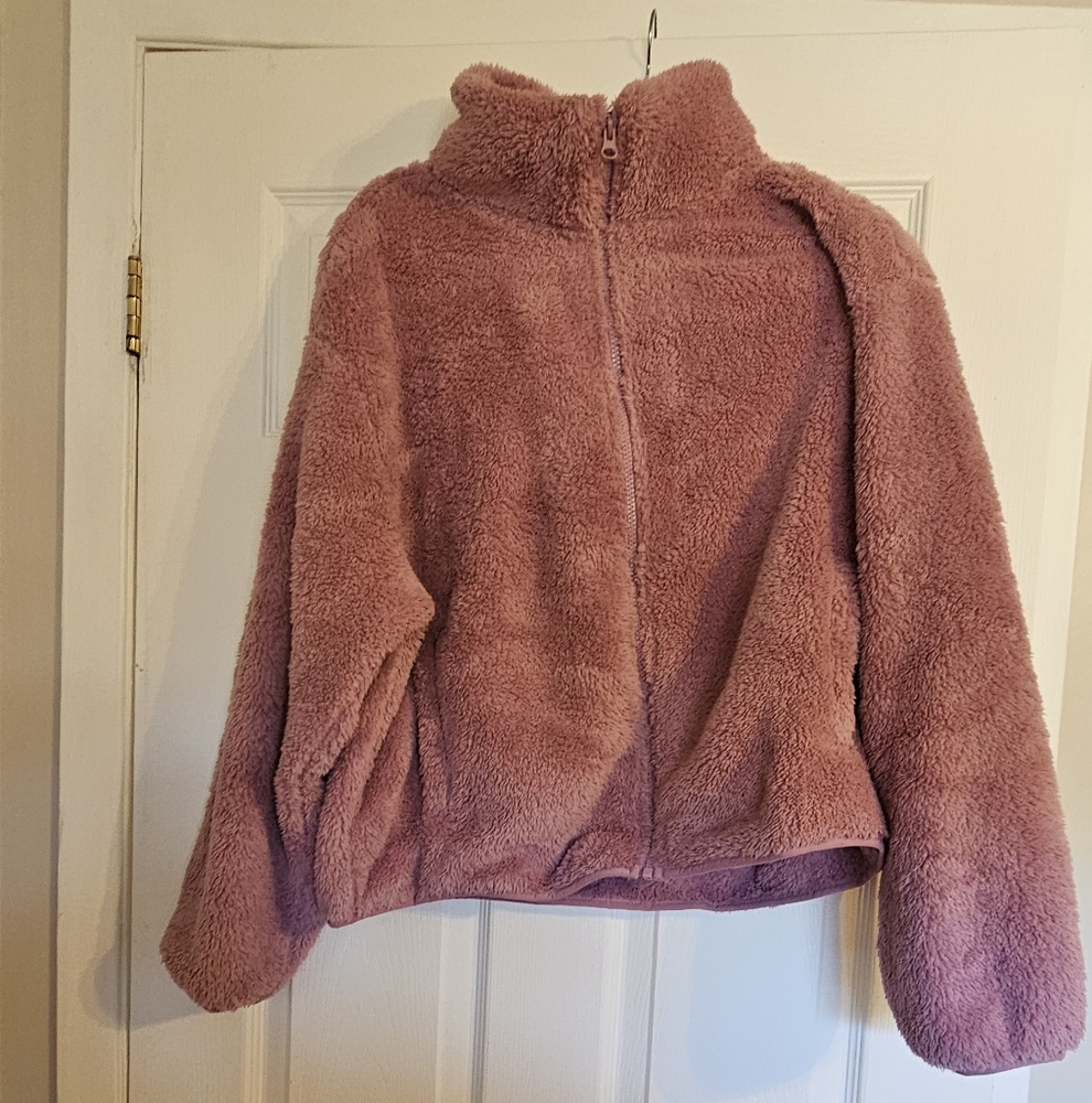 (2 for$60)Old Navy Sherpa Sweater Fuzzy Soft Zip up XL